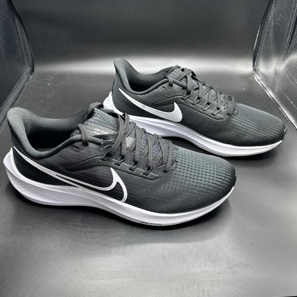 Size 9 - Nike Air Zoom Pegasus 39 Shield Black Dark Smoke Grey - Picture 8 of 11